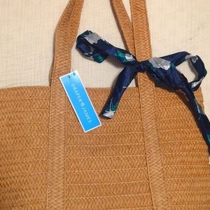 Draper James summer tote bag